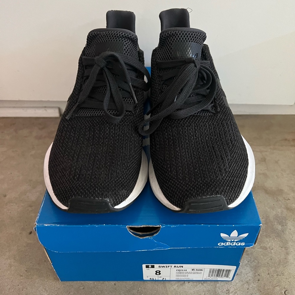 Black Adidas Swift Run